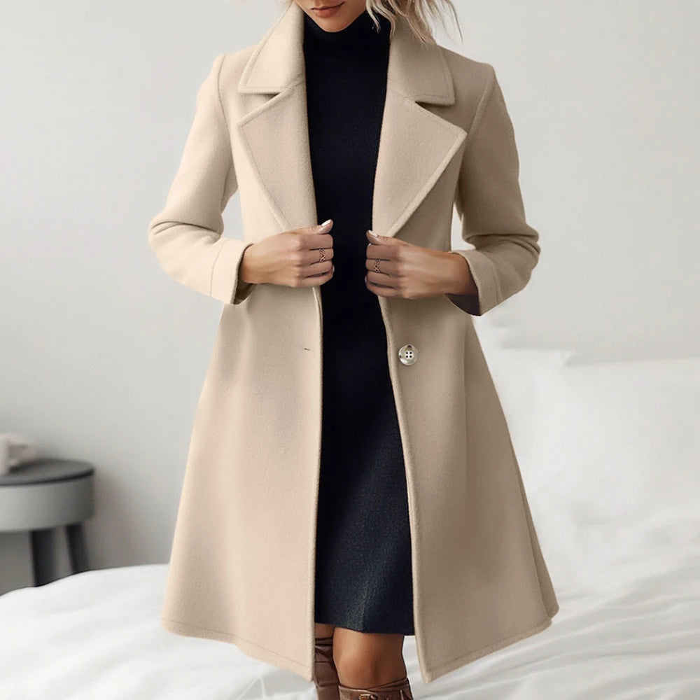 Élégance Automne-Hiver – Manteau Mia Muse, Confort et Chic au Quotidien !